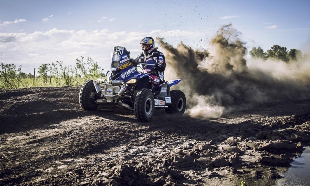Dakar 2016 winning quad piloted by Marcos Patronelli Photo: gallito.com