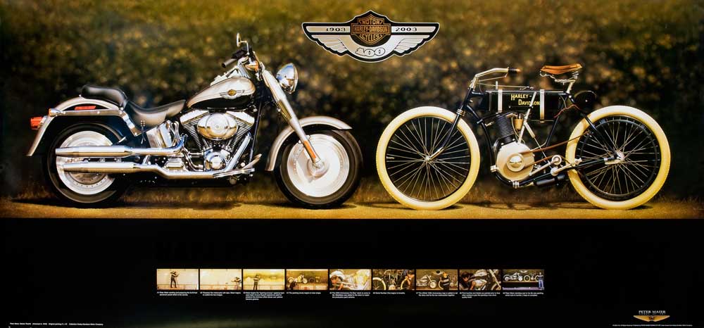 The 100th Anniversary bike of 2003 Photo: DeansGarage