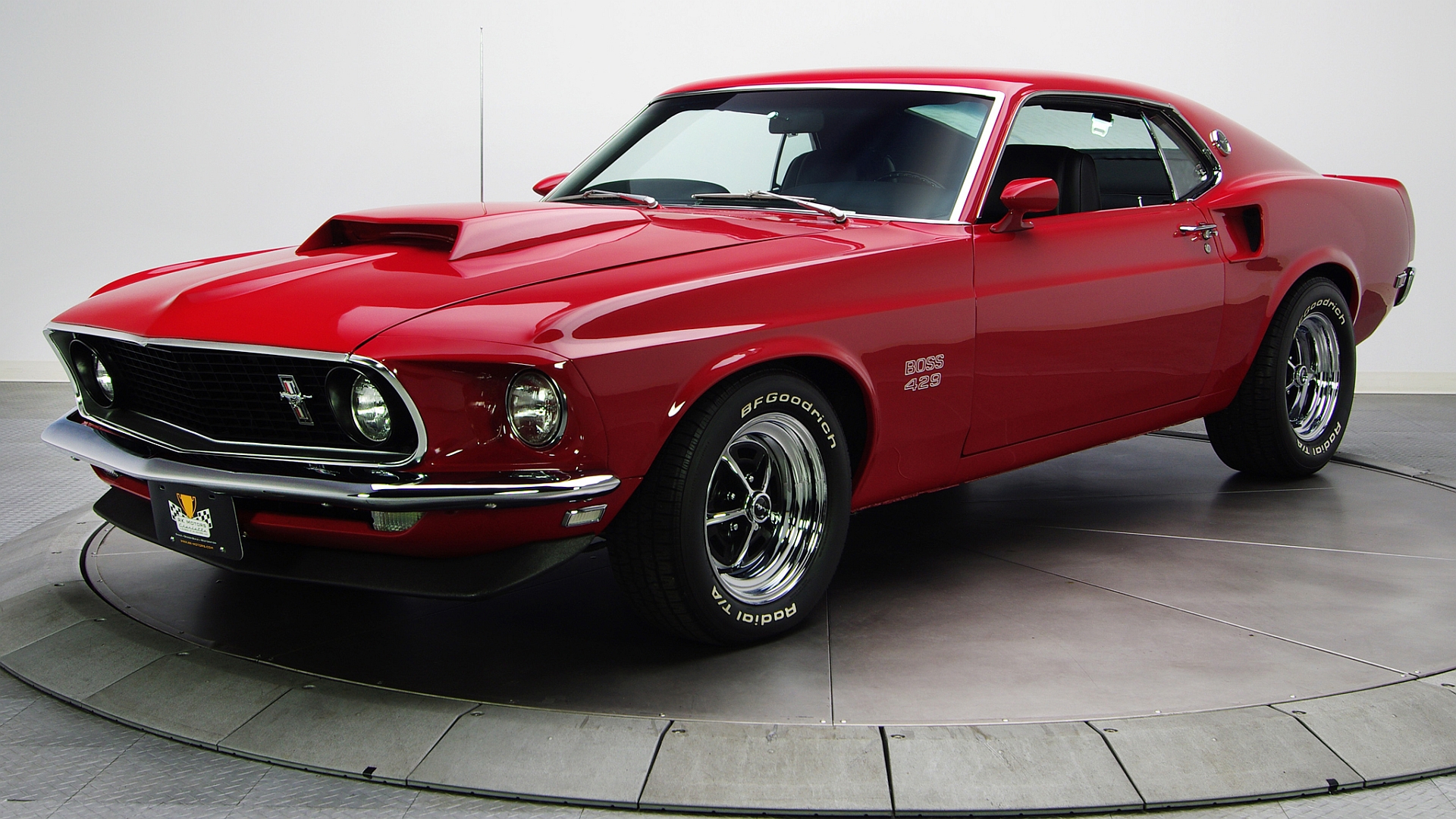 1969 Boss 429 Ford Mustang Photo: alphacoders 9/17