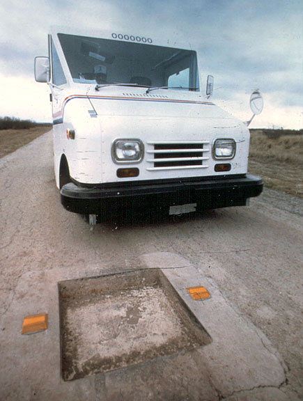 Pothole Testing Photo: Postalmuseum