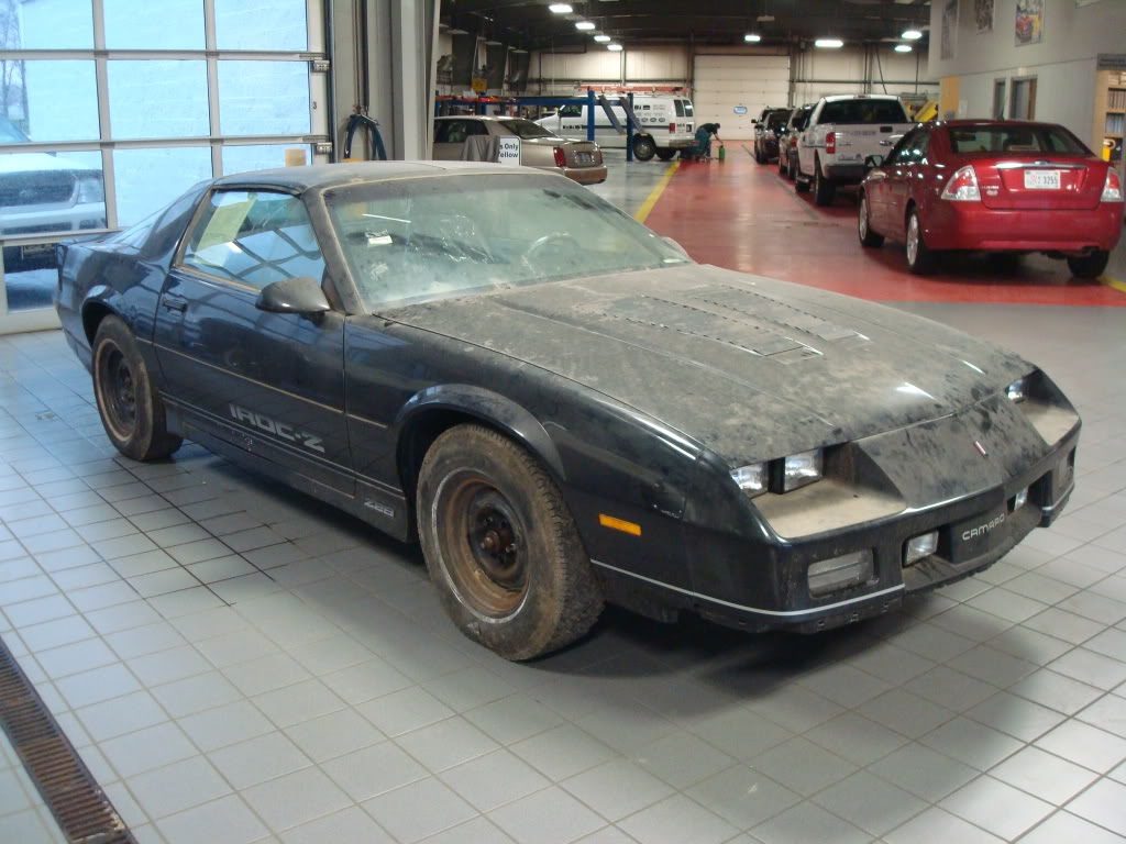 Camaro Found In Trailer Untouched Since 1985