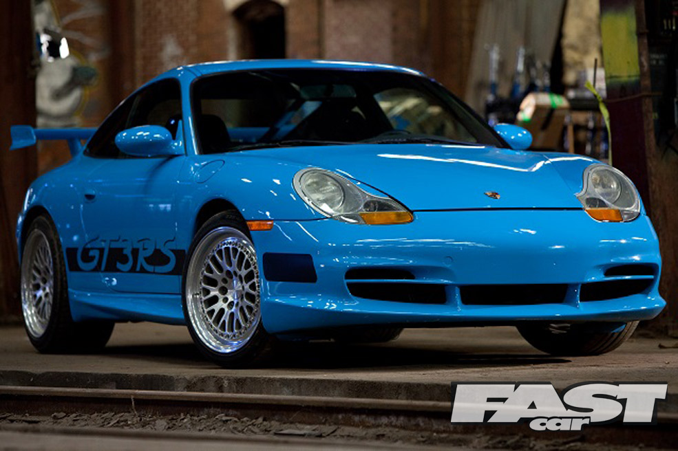 The Porsche GT3 RS used in Fast 6 Photo: pinterest