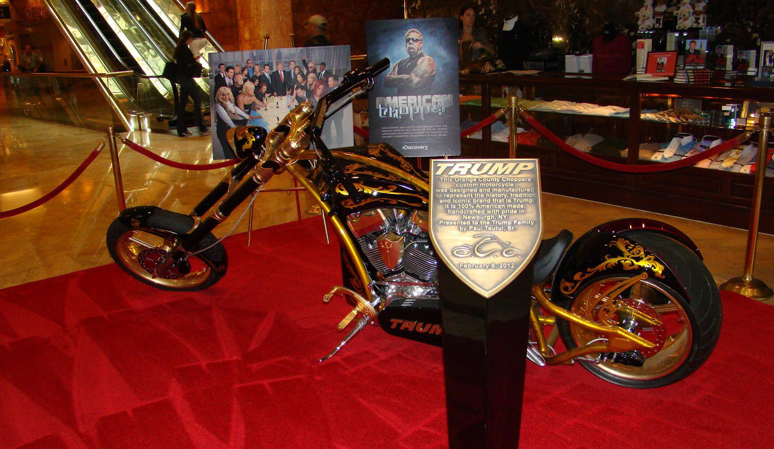 american chopper trump bike